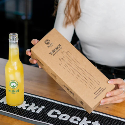 kukki organic drinking straws – 150 pieces